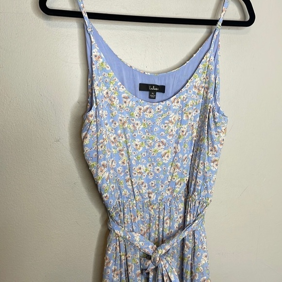 Lulu’s | Sunny Bliss Floral Tiered Maxi Dress Size XL NWT - Picture 3 of 11